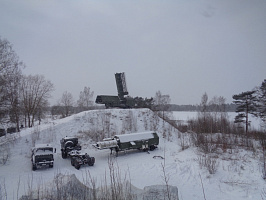 Полевой выход военных локаторщиков