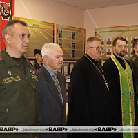 Торжественная церемония открытия памятной доски военной династии семьи Шевченко
