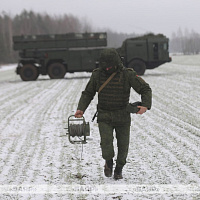 В рамках тактического учения с подразделениями РСЗО «Полонез»