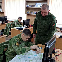В воинских частях проходят мероприятия военно-патриотической направленности