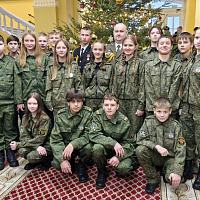  Военнослужащие продолжают проводить мероприятия военно-патриотической направленности