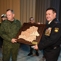 В 72 ОУЦ выступила группа «Чёрные береты»