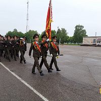 С напутствием от ветерана Великой Отечественной