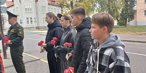 В Гродненском гарнизоне прошли памятные мероприятия, посвящённые 144-й годовщине со дня рождения генерал-лейтенанта Дмитрия Карбышева