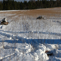 Занятия по инженерному оборудованию позиций 