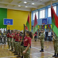 Торжественное открытие военно-патриотического клуба  «Мужество»
