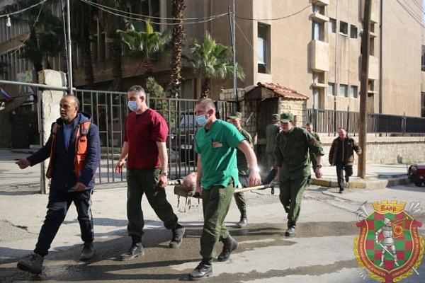 Белорусские военные медики продолжают оказывать помощь сирийцам, пострадавшим от землетрясения