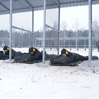 Гвардейцы готовы действовать по-боевому