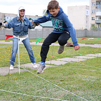 На базе 65-й автомобильной бригады прошёл городской этап военно-патриотической игры «Зарничка»