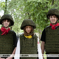 Продолжает работу лагерь «Патриот» 