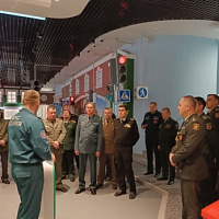 Иностранные военные атташе посетили Образовательный центр безопасности жизнедеятельности МЧС