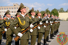 Годовой праздник Минской военной комендатуры