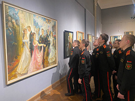 Воспитанники МСВУ посетили Национальный художественный музей Республики Беларусь