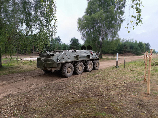 В 72 ОУЦ продолжается обучение курсантов по воинским специальностям