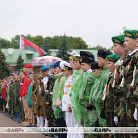 Торжественное закрытие республиканского финала военно патриотической игры «Зарничка»