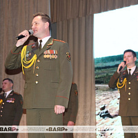 Торжественное собрание, посвященное 20-летию со дня образования военного факультета в ГрГУ имени Янки Купалы