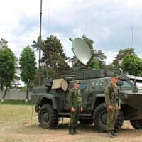 Cбор со специалистами радио и спутниковой связи Вооруженных Сил