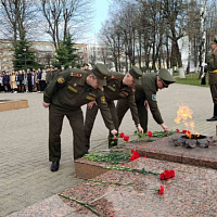 Митинг, посвященный Международному дню освобождения узников фашистских концлагерей