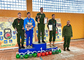 Завершился чемпионат по гиревому спорту среди частей центрального подчинения