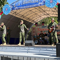 Военнослужащие Вооружённых Сил приняли активное участие в праздновании Дня Независимости Республики Беларусь