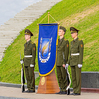 Военная присяга первокурсников военного факультета в БГУ