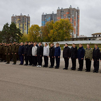 Новый военно-патриотический клуб «Дружина» принял в свои ряды первых кадетов