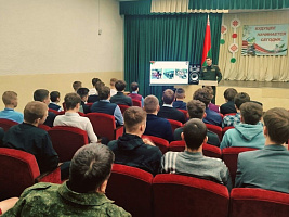 Представители военно-транспортного факультета в БелГУТ провели профориентационную работу