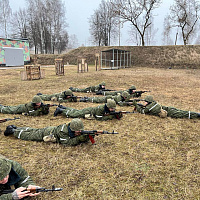 Комплексное занятие по тактической подготовке с военнослужащими 72 ОУЦ