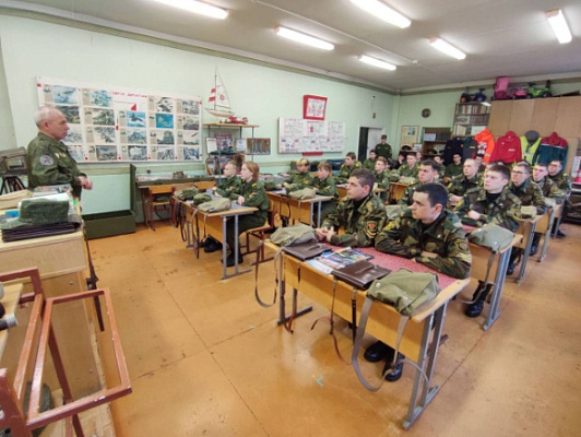 В рамках патриотического воспитания