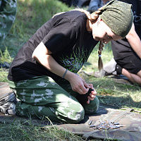 На полигоне Брестский проходит областной этап военно-патриотической игры «Орленок»