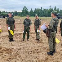 Артиллеристы оттачивают боевое мастерство
