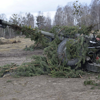 Соревнуются артиллеристы и ракетчики