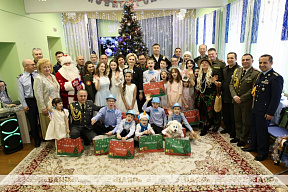 Представители ДМВС и военные атташе приняли участие в акции «Наши дети»