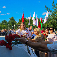 Военнослужащие Бобруйского гарнизона приняли участие в акции «Дорогами славы»