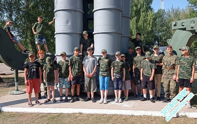 В рамках патриотического воспитания