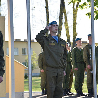 В воинских частях и соединениях Вооружённых Сил чествуют военнослужащих, выслуживших установленные сроки службы