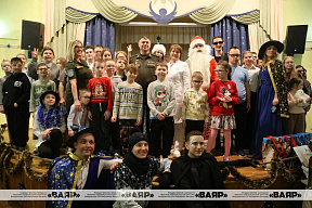 Представители командования ВВС и войск ПВО приняли участие в акции «Наши дети» 