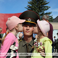 Военную присягу приняли