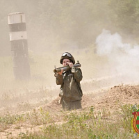 Комплексное контрольное занятие с военнослужащими 120 омбр