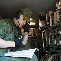 Связисты совершили 50-километровый марш