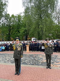 Праздничные мероприятия, посвящённые Дню Победы, в Мачулищах