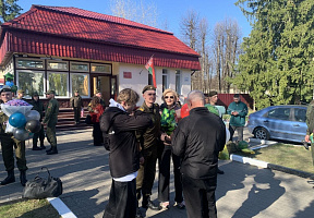 Увольнение в запас сержантов и солдат срочной военной службы в 120 омбр