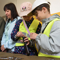 На базе 38 одшбр продолжает работу спортивно-патриотический лагерь 