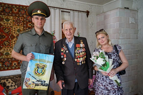 95-летие отметил ветеран Великой Отечественной войны Николай Точёный