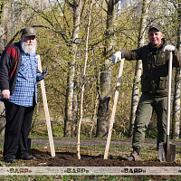 Сотрудники Военного информационного агентства «Ваяр» приняли участие в республиканском субботнике