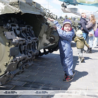 Праздничные мероприятия у мемориального комплекса «Курган Славы»