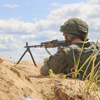 На Гожском полигоне — боевые стрельбы отделений