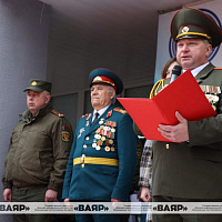 Торжественное открытие военно-патриотического клуба «Верный друг»