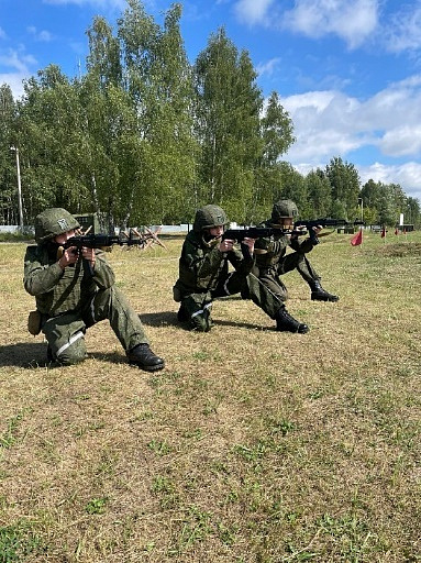 Занятия по инженерной и тактической подготовке с курсантами военно-транспортного факультета в БелГУТ