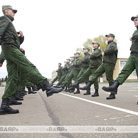 В Минской военной комендатуре проходят занятия с новым пополнением